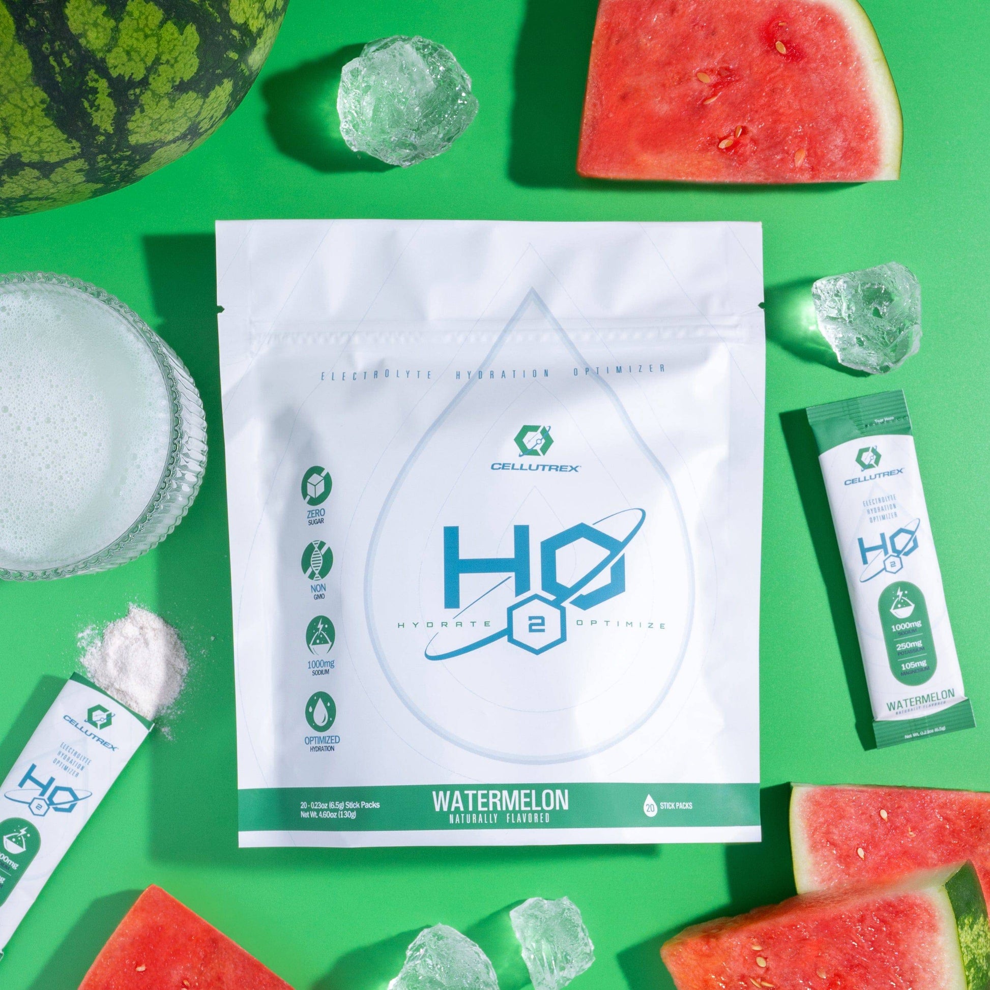 H2O ELECTROLYTES™ - Variety Pack (20 Count) - Zero Sugar Electrolyte Powder