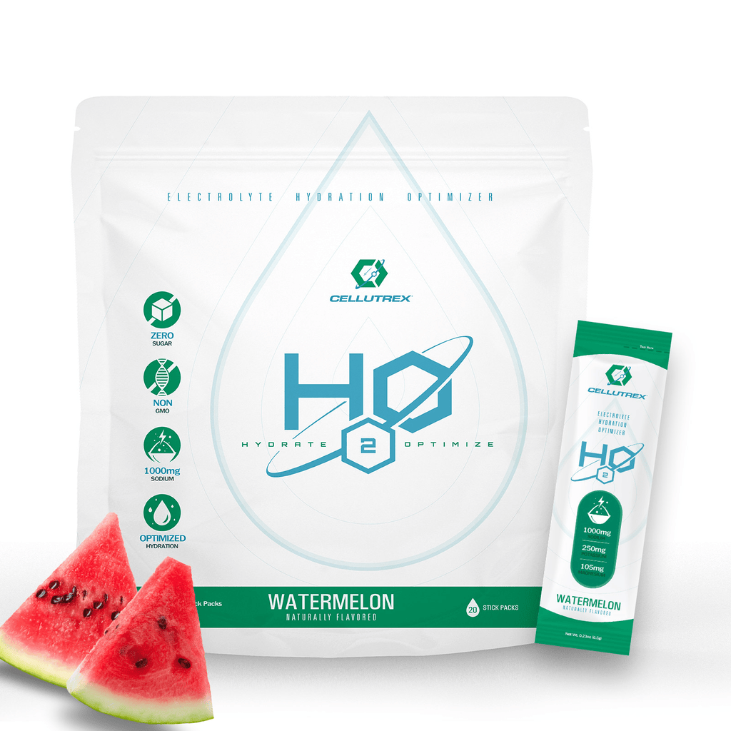 H2O ELECTROLYTES™ - Watermelon | Zero Sugar Electrolyte Powder
